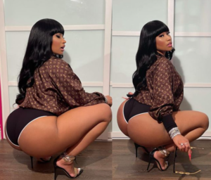 Nicki Minaj Ass Porn Vidos - Nicki Minaj showcases her massive backside in new eye-popping photos