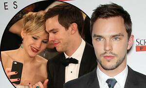 Jennifer Lawrence Comic Porn - Jennifer Lawrence's ex-boyfriend Nicholas Hoult talks about her nude photos  | Daily Mail Online