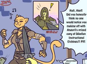 Khajiit Porn Comic - A Khajiit Tail Of Bounty Bribery comic porn | HD Porn Comics