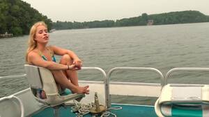 blonde teen boat - Blonde TEEN Step Sister Gets PUBLIC CREAMPIRE ON BOAT!