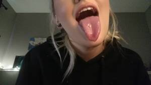 Drooling Tongue Out Porn - long tongue drool porn - Free Porn Videos - YouPorn