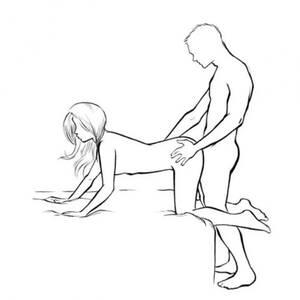 anal sex position clip art - Sex Positions Drawings