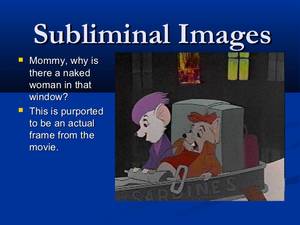 cartoon hidden nude - Subliminal Imagesï® ...