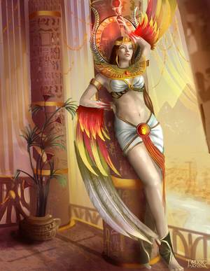 Egyptian Goddesses Nude Sex - Smite: Isis by ~T00xicpanda on deviantART