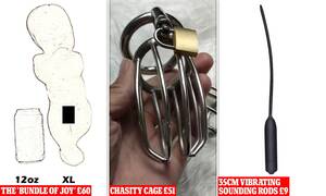 gothic bondage anal - Christmas sex toy warning: Experts urge you to steer clear of chastity  'cages' | Daily Mail Online