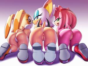 amy rose hentai - Cottontail - Cream The Rabbit Rouge The Bat Amy Rose Sonic Porn Furry Hentai  - Faphaven