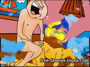 American Dad Simpsons Porn - Los Simpson, los grifos y American Dad TV Serie porno