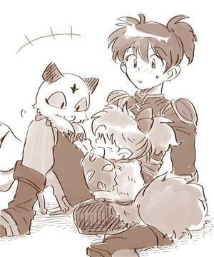 Kohaku Inuyasha Gay Porn - Kirara,Kohaku and shippo