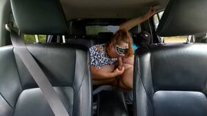 Blowjob Car Backseat - blowjob in the car in the back seat | xHamster