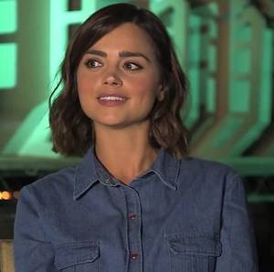 Clara Oswald Porn Captions - Clara Oswald Season 9 Denim Shirt by PetrichorLane on Etsy