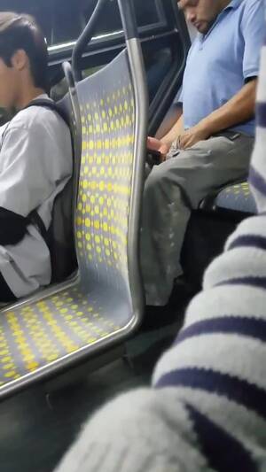 flashing cock on bus - He checked his dick in bus - ThisVid.com