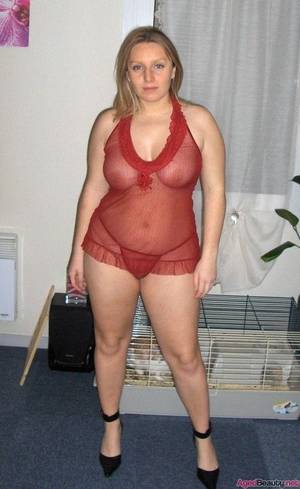 hot chubby milf - hot-chubby-milf-sheer-lingerie