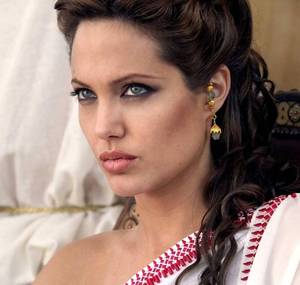 Ancient Greek Toga Porn - hairstyles angelina jolie olympias dark culred ancient greek hairstyles  810x770