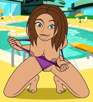 Kim Possible Cheerleader Lesbian Porn - Cheerleader Bonnie by the pool