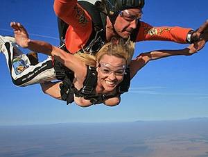 Diving - Sky Diving Makes them Horny