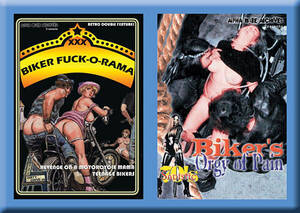 biker orgy - BIKER FUCK-0-RAMA / BIKERS ORGY OF PAIN 2-PACK | Alpha Blue  Archivesâ€”Vintage Adult Cinema