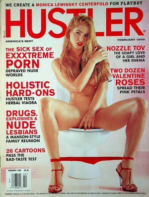 hustler magazine lesbians - Hustler Magazine Polly And Jean February 1999 063023RP â€“ Mr-Magazine