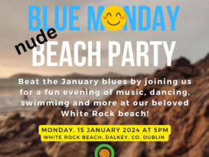 fun beach party naked - Beat this Blue Monday with an Irish nude beach party | Beat102103.com