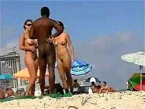 naked black on the beach - Watch Sexy white girl dating black man on nude beach - Nude, Beach, Public  Porn - SpankBang