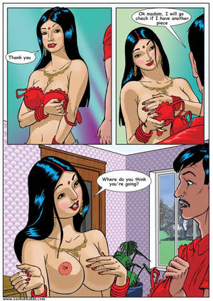 cartoon indian nude - The full colour cartoons detail her fun-filled adventures with everyone  from the door-to-door lingerie salesman (â€œCan you help me pleaseâ€¦ The hook  is stuck.