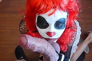 Clown Getting Blowjob - Clown Gives Blowjob To Mysterious Masked Man And Gets What He Deserves. P4,  watch free porn