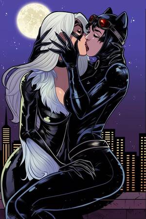 Black Cat Catwoman Porn - Catwoman and Black Cat [RamArtwork] (Marvel and DC Comics) : r/CatwomanNSFW