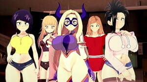 gang fucking hero - Reverse Gangbang - Cartoon Porn Videos - Anime & Hentai Tube