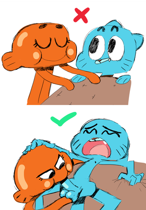 Amazing Gumball Darwin Gay Porn - Rule34 - If it exists, there is porn of it / darwin watterson, gumball  watterson / 5507195