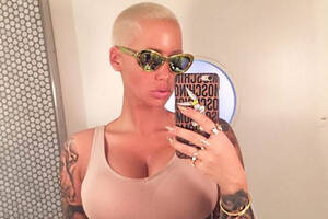 Amber Rose Pussy - Amber Rose says the secret to her radiant glowing skin is masturbation â€“  ASK Teekay