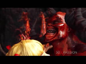 cartoon anal hell demon fuck - Devil plays with a super hot girl in hell - XNXX.COM