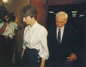 adult babies spanking each other - Fran and Dan Keller leaving the courtroom in 1992. \