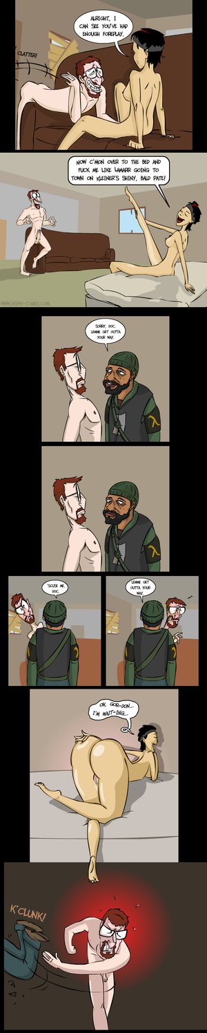 Half Life 2 Porn Comics - Rule 34 - alyx vance comic cybersp0nge female gordon freeman half-life half-life  2 male nsfwcomix | 782985