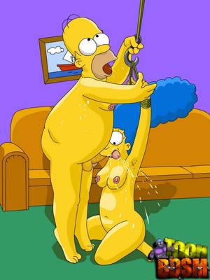 Alice In Wonderland Porn Torture - Simpsons enhance their sex life with BDSM. Homer and Marge Simpson both  love being sexually