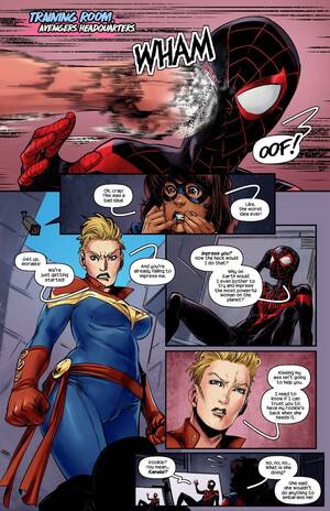 Male Marvel Porn - Ms. Marvel - Spider-Man: A pornographic fanfic parody 2 porn comic - the  best cartoon porn comics, Rule 34 | MULT34