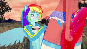 handjob mlp - MLP Inspired - Rainbow Dash x Futanari Pinkie Pie - Handjob and sex -  XNXX.COM