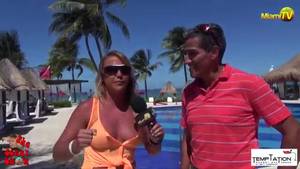 beach babe naked cancun - Jenny Scordamaglia in Cancun Temptation Resort - Adults Topless Optional  Resort - MiamiTV - YouTube