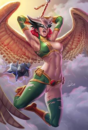 Hawkgirl Porn Solo - Hawkgirl - [DC Comics] (DouglasBicalho) : r/rule34