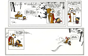 Calvin And Hobbes Comic Strip Porn - The final Calvin and Hobbes strip was published 25 years ago today, on Dec.  31, 1995 : r/calvinandhobbes