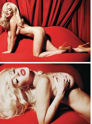 Lindsay Lohan Playboy - Lindsay Lohan Nude for Playboy February 2012