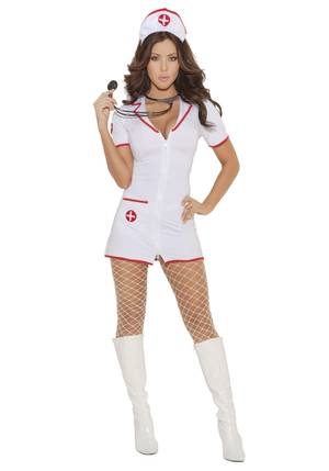 Funny Sexy Nurse - Womens Head Nurse Costume