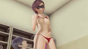 Helen Parr Porn 3d - 3d porn animation Helen Parr (The Incredibles) pussy carries and analingus  until she cums