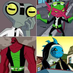 Echo Echo Ben 10 Porn - Which Ben 10 aliens do you think probably qualify as mammals? I'm gonna say  these 4 : r/Ben10