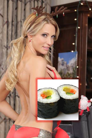 Food Porn Star - 2 - Jessica Drake - sushi