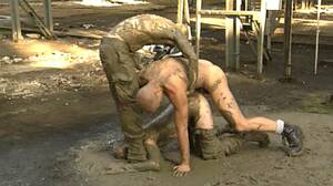 Gay Mud Fetish Porn - MUD WRESTLE-FUCK, a gay porn by Cazzofilm