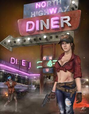 Cod Black Ops 2 Zombies Porn - My Misty/Diner drawing ! This took months ! But I'm happy to share it with  you all ! : r/CODZombies