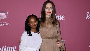 Angelina Jolie Slave Porn - Angelina Jolie Dances With Daughter Zahara In Rare New Video