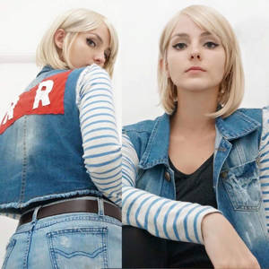 Android Cosplay - Android 18 cosplay by cosplayer Katiucha Barcelos