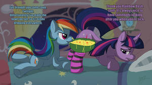 Dr Whooves Porn - Ive broughtyou some soup Twilight. Unfortunatelylive made the bowl too  full, so it's kinda