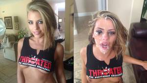 before and after deepthroat - Adriana Chechik Took the DeepThroat Challege