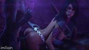 Mileena 3d Porn - ... 3D Animated Argonian Crossover Imflain Mileena Mortal_Kombat  Mortal_Kombat_X Skyrim Source_Filmmaker // 1920x1080 // 2.4 ...